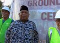 Agusriansyah Hadiri Groundbreaking  Jalan Desa di Kecamatan Sandaran