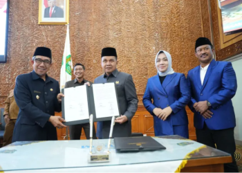 DPRD Kutim dan Pemkab Tandatangani Nota Kesepakatan KUA-PPAS Tahun Anggaran 2024 Senilai Rp 14,797 Triliun
