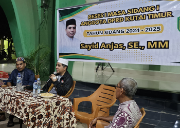 Reses di Jalan Majai, Wakil Ketua DPRD Kutai Timur Terima Aspirasi Warga