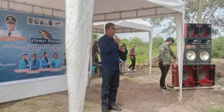Wakil Bupati Kutim Resmikan Kawasan Ikan Tawar, Bukti Pemuda Siap Bangun Daerah
