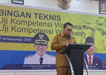 Wabup Mahyunadi Tekankan Pentingnya Kompetensi Wartawan di Era Informasi Cepat