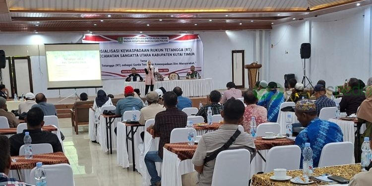 Kesbangpol Kutim Dorong RT Aktif Deteksi Dini Ancaman Sosial