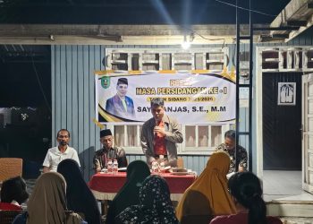 Serap Aspirasi di Gg Dayung 2, Sayid Anjas Janji Kawal Normalisasi Drainase dan Kebutuhan Mushola