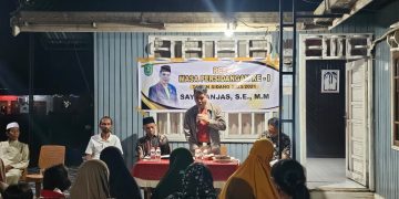 Serap Aspirasi di Gg Dayung 2, Sayid Anjas Janji Kawal Normalisasi Drainase dan Kebutuhan Mushola