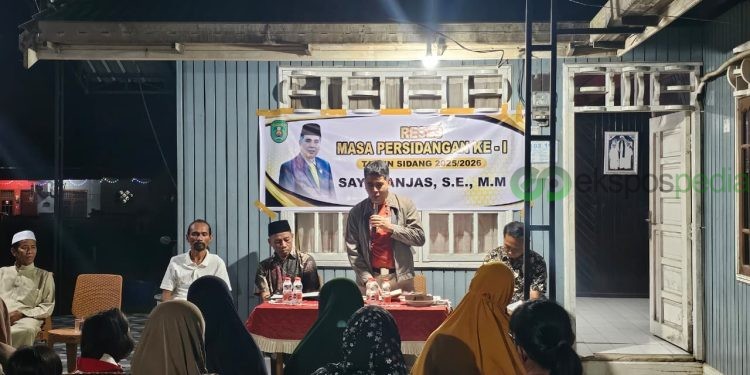 Serap Aspirasi di Gg Dayung 2, Sayid Anjas Janji Kawal Normalisasi Drainase dan Kebutuhan Mushola